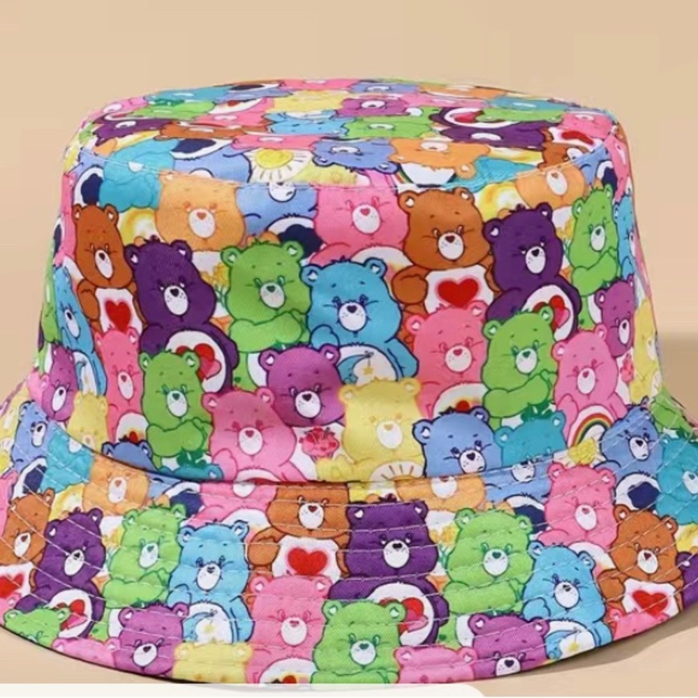 NWOT - Bucket Hat- Adult - SizeTeddy Bear Theme